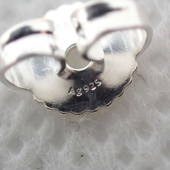 TIFFANY 925 open wave earrings - Picture 8 of 10